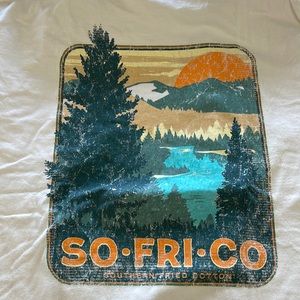 SoFriCo Camping Tee shirt sleeve NWT